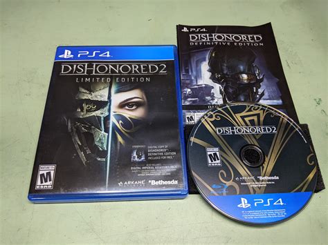 Dishonored Limited Edition Sony Playstation Complete In Box