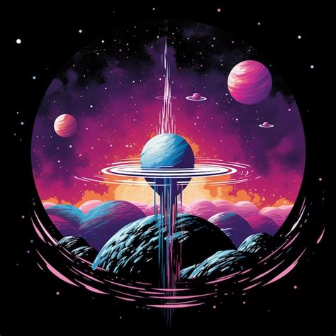 Premium Photo A Galaxy T Shirt