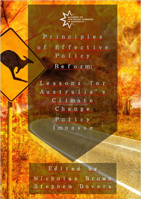 Principles Of Effective Policy Reform Lessons For Australias Climate