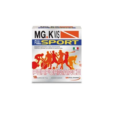 Pool Pharma Mg K Vis Full Sport Performance Bustine La Scienza