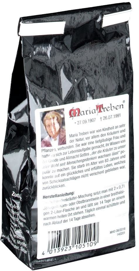 Ihrlich Maria Treben Kleiner Schwedenbitter Ansatzmischung G Ab