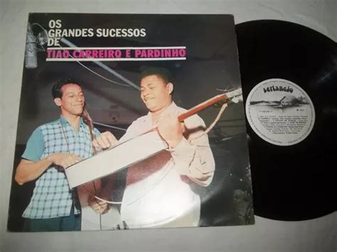 Lp Vinil Os Grandes Sucessos De Tião Carreiro E Pardinho