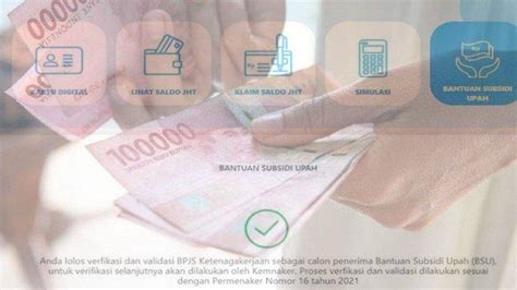 Status Penerima Bsu Di Kemnaker Belum Update Pastikan Di Jmo Cek