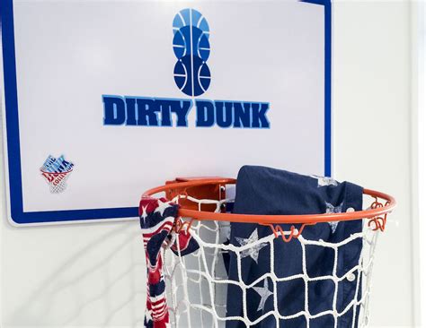 The Dirty Dunk The Original Over The Door Basketball Hoop Laundry