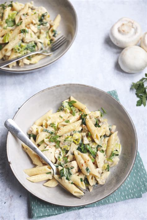 Pasta Met Champignon Roomsaus Lekker En Simpel