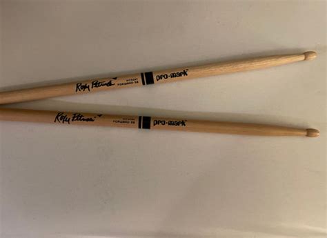 Hand Signed Drum Sticks Rox N Roll