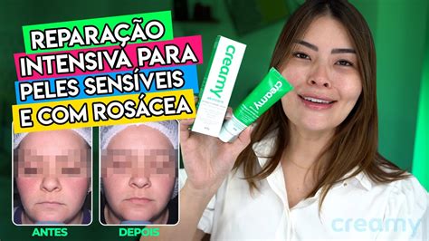 TESTEI O NOVO INTENSIVE REPAIR CREAM CREAMY YouTube