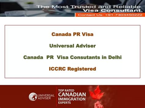 Ppt Apply For Canada Pr Visa Best Canada Pr Visa Consultants In