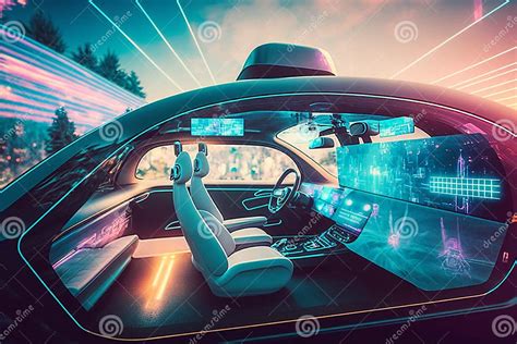 Future Car Software Technology Self Driving Car Autonomous Vehicle Driverless Car Robo Car