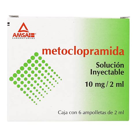 Metoclopramida Im Iv 10 Mg Sol Iny 6 Farmacias GEN