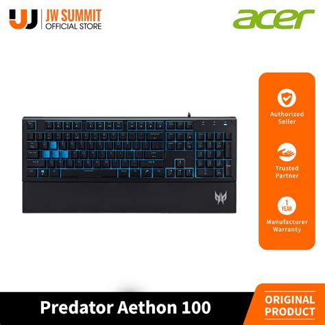 Acer Predator Aethon 100 Wired Gaming Keyboard Npkbd1a01r Lazada Ph