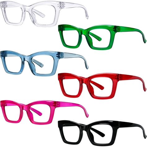 5 Pack Cat-eye Reading Glasses Design Readers Women – eyekeeper.com