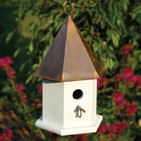 Copper Top Bird Houses Yard Envy