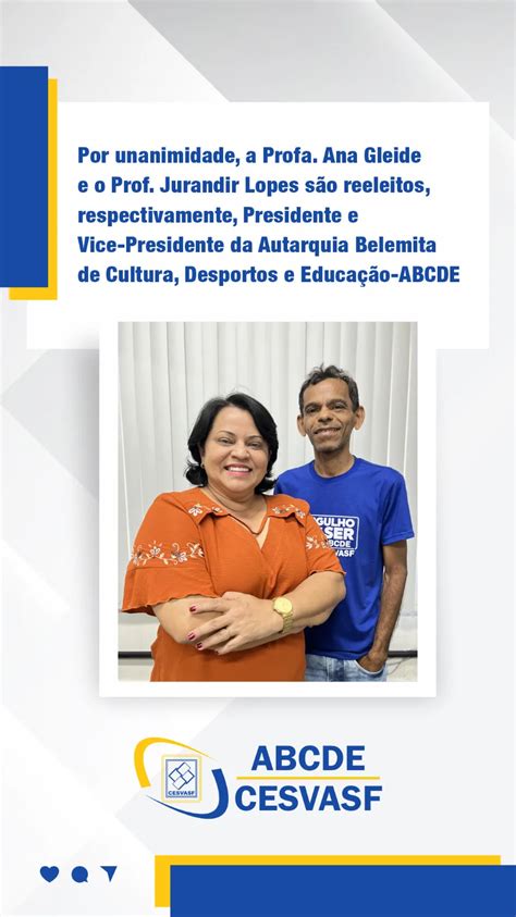 Em eleição realizada na sexta feira a professora Ana Gleide Leal e o