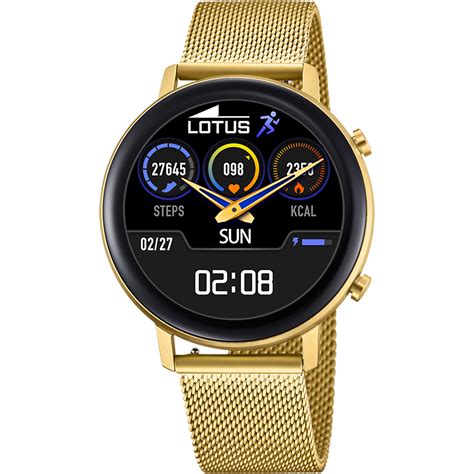 SMARTWATCH LOTUS 50041 1 BRACELET EN ACIER INOXYDABLE 316L BLUETOOTH