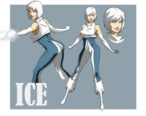 ICE ANIMATED by CHUBETO on DeviantArt | Dc comics art, Comic art, Fun ...