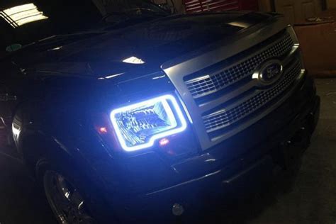 Oracle Led Headlight Halo Kit Ford F150 Raptor 2009 2014 Multicolo