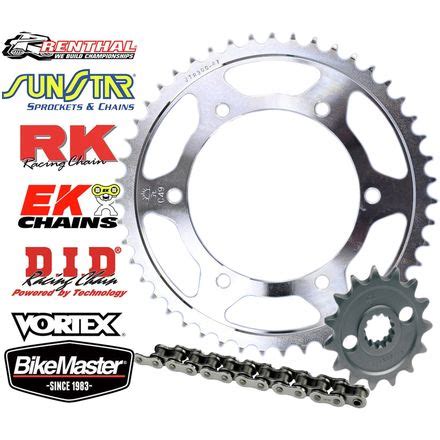 JT 525 Steel Sprocket And Chain Kit MotoSport