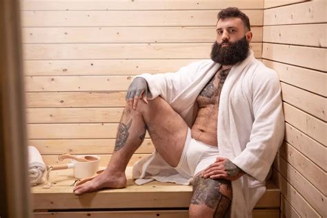 Markus Kage Ryan Bailey Sauna Submission Gay Porn
