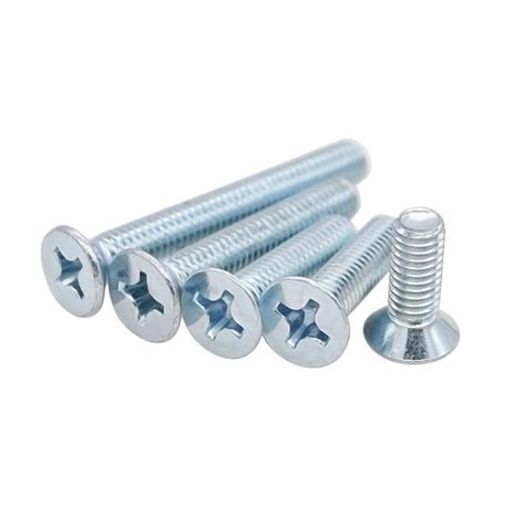 Din Carbon Steel Phillips Cross Recessed Countersunk Head Screws