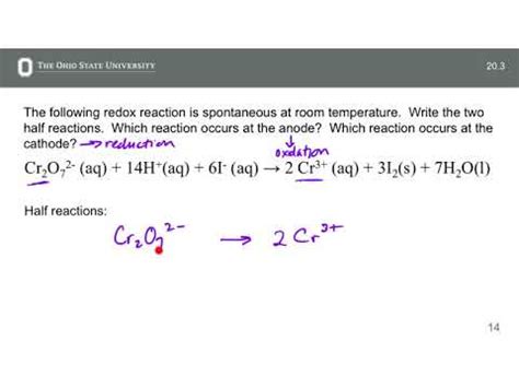 Half Reactions At Anode Or Cathode Solved Problem Youtube