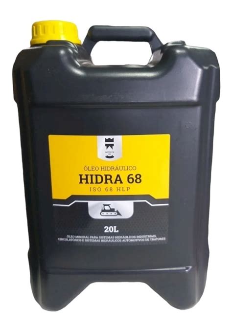 Óleo Sistema Hidráulico Iso Aw68 Hlp Mineral Balde 20 Litros Frete grátis