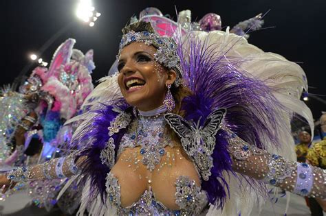 Carnival Parade Sambadrome In Sao Paulo Brazil Mirror Online