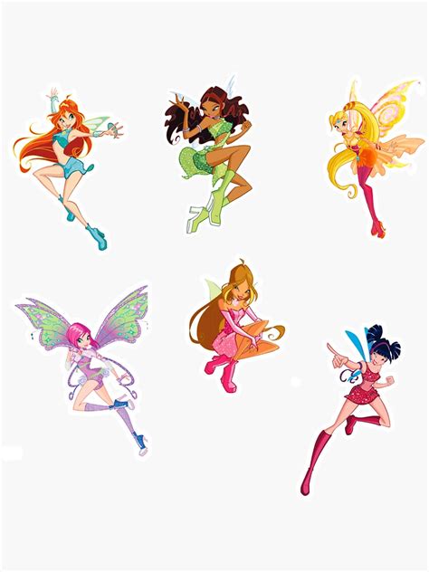 Winx Club Sticker For Sale By Kimberlipm Redbubble