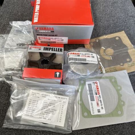 NOS Genuine OEM Yamaha Water Pump Repair Kit 68V W0078 01 00 EBay