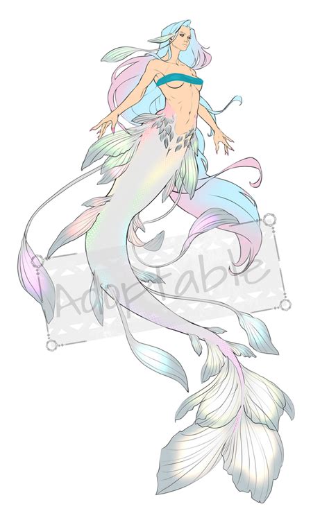 Merfolk Adopt Open By Aroomie On Deviantart