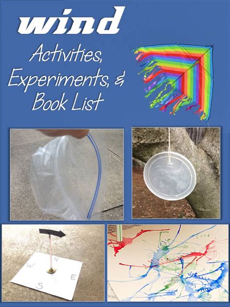 Free Wind Experiments Activities And Book List Lessons For Little