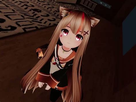 カセリア@VRChat on Twitter: "なでなでしてくれよー！...ねぇ...ダメなの...？… " | Anime girl ...