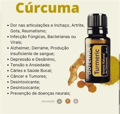 Óleo Essencial Natural Do Terra Turmeric Cúrcuma Puro 15ml