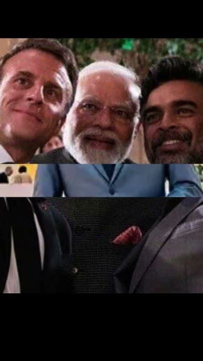 R Madhavan With Pm Modi And President Of France For Dinner Shorts News India Viral