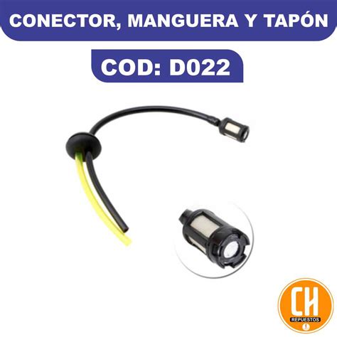 CONECTOR MANGUERA TAPON FILTRO DESMALEZADORA CH Repuestos