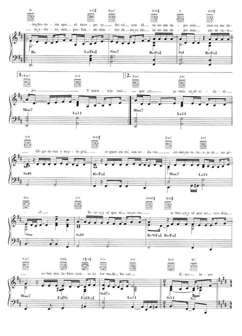 Laura Pausini INCANCELLABILE Piano Sheet Music Easy Sheet Music