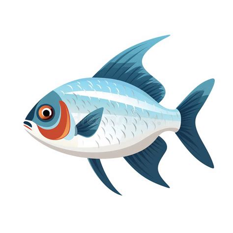 Piranha Fish Illustration For Horror Movie Posters Stock Illustration