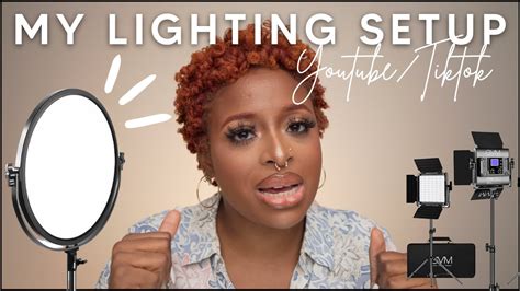 My Youtube Lighting Setup Tips Tricks Ft Gvm Led Lights Youtube