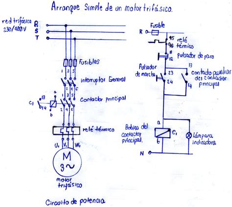 Diagrama De Un Motor Trifasico De Ranuras Puternic Vizita