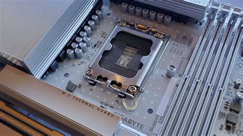 Gigabyte S Next Gen Intel Motherboard Shows Off The New Arrow Lake Cpu Socket For The First