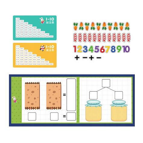 Drewniane Zabawki Matematyczne Montessori Dodawanie I Odejmowanie Gra