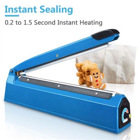 Yescom Impulse Sealer Manual Heat Sealer Plastic Bag Poly Tubing