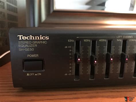 Technics Stereo Graphic Equalizer SH-GE50 7Band Equalizer pis Photo ...