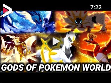 All Gods of Pokemon World True God of Pokemon Universe Hindi دیدئو