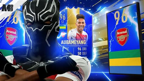 Fifa 19 Tots Aubameyang Review 96 Tots Aubameyang Player Review