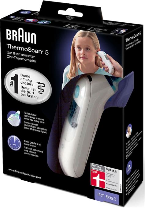 Braun Ohr Fieberthermometer Thermoscan Irt Inklusive Einweg