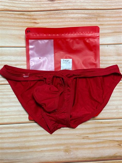 GX3 Rocket Bikini Red Men S Fashion Bottoms New Underwear On Carousell