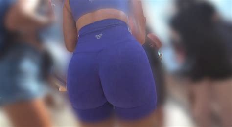 FANTASTIC PURPLE ASS NOT OC Spandex Leggings Yoga Pants Forum