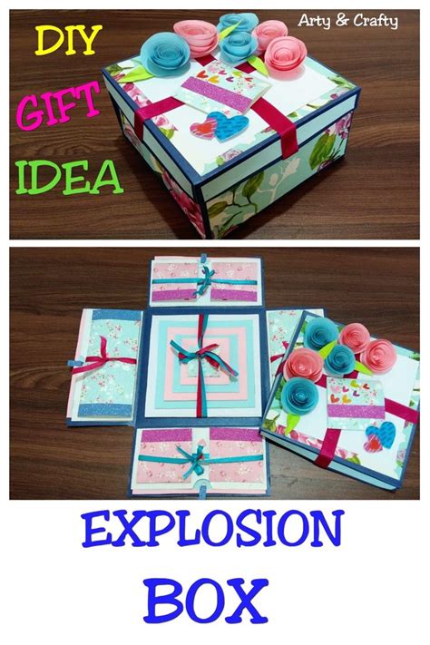 How To Make Explosion Box Explosion Box Tutorials Birthday Or