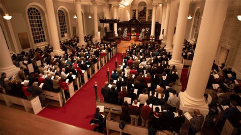 Watch the Carol Service on NBC on Christmas | Harvard Memorial Church